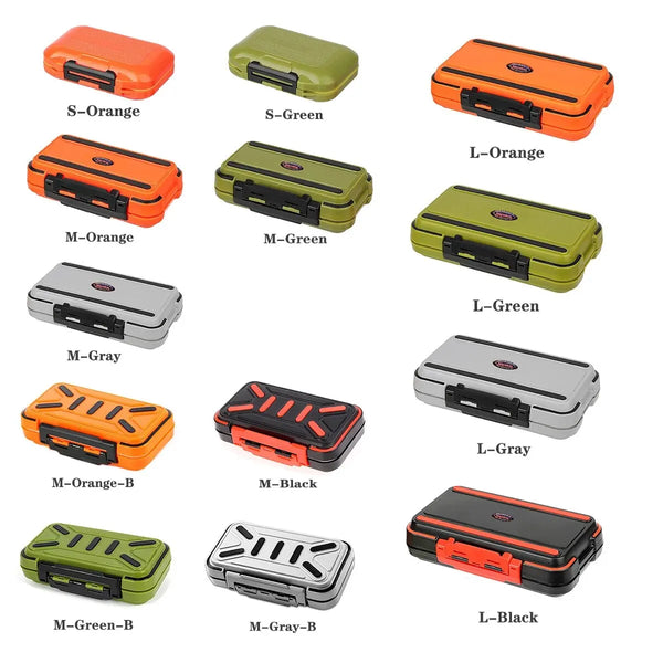 Waterproof fishing tackle box