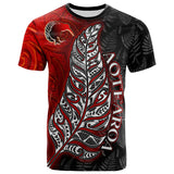 3D New Zealand Maori Aotearoa Silver Fern Symbols Tattoo Print T Shirt For Men NZ Waitangi Day Graphic T-shirts Tees Top Clothes