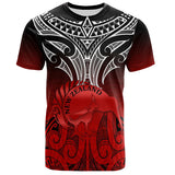 3D New Zealand Maori Aotearoa Silver Fern Symbols Tattoo Print T Shirt For Men NZ Waitangi Day Graphic T-shirts Tees Top Clothes