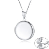 Delicate Floral Oval Heart Locket Pendant Necklaces for Women,Stainless Steel Photo Frame Promise Love Keepsake Gift