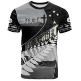 3D Print New Zealand Maori Aotearoa Silver Fern Symbols Tattoo T Shirt For Men NZ Waitangi Day Graphic T-shirts Tees Top Clothes