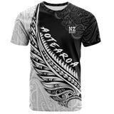 3D Print New Zealand Maori Aotearoa Silver Fern Symbols Tattoo T Shirt For Men NZ Waitangi Day Graphic T-shirts Tees Top Clothes
