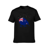 Waitangi Day T-Shirt Minimalist Plain Crew Neck T-Shirt