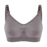 Seamless wire-free nursing bra – Mocha / M