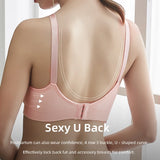 Seamless wire-free nursing bra