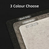 Felt desk mat colour options