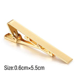 Classic tie clip – Gold / Long