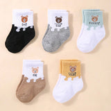 Baby ankle socks five pairs