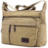 Canvas messenger bag
