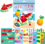 Sticker by number activity book – Summer Fruit