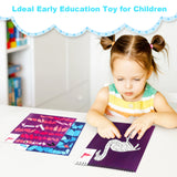 Sticker by number activity book