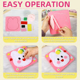 Kids punch needle craft kit