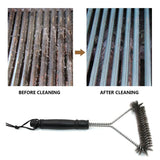 Heavy-duty BBQ grill brush