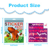 Sticker by number activity book
