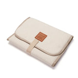 Foldable baby changing mat – Beige