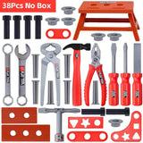 Kids pretend tool set – 38 pieces