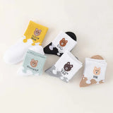 Baby ankle socks five pairs