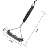 Heavy-duty BBQ grill brush