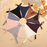 Seamless thong four pack