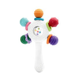 Baby rattle and teether – White