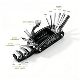 16-in-1 folding bike multi-tool