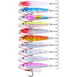 Metal jig fishing lures