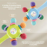 Baby rattle and teether
