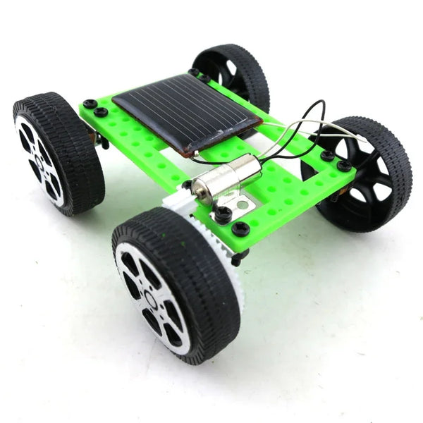 Solar powered mini car kit