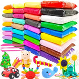 36-colour air-dry modelling clay set
