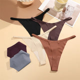 Seamless thong four pack