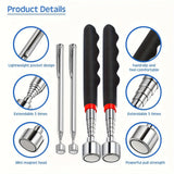 Telescopic magnetic pick-up tools