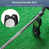 Folding golf divot tool with ball marker