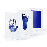 Clean-touch baby hand and footprint ink kit – Blue