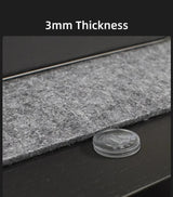 Felt desk mat thickness