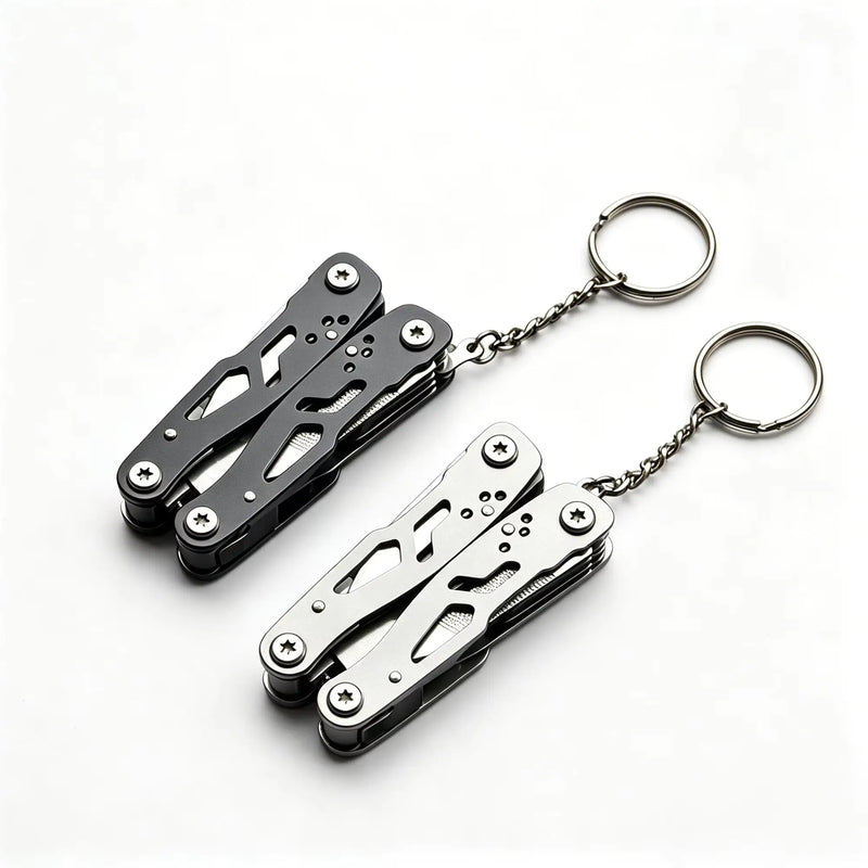 Folding stainless steel multi-tool