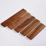 Solid wood keyboard wrist rest