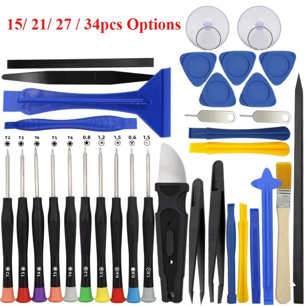 Precision screwdriver and repair kit
