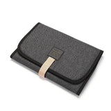 Foldable baby changing mat – Dark grey