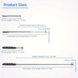 Telescopic magnetic pick-up tools