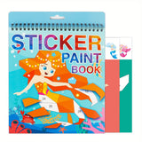 Sticker by number activity book – Mermaids
