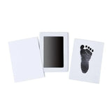 Clean-touch baby hand and footprint ink kit