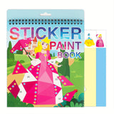 Sticker by number activity book – Princess