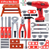 Kids pretend tool set – 41 pieces with drill