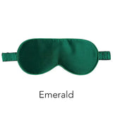 Mulberry silk sleep mask – Emerald
