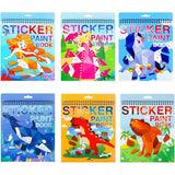Sticker by number activity book