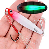 Metal jig fishing lures