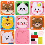 Kids punch needle craft kit
