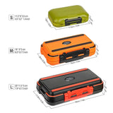 Waterproof fishing tackle box