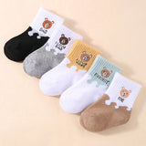 Baby ankle socks five pairs