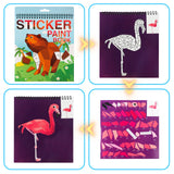 Sticker by number activity book